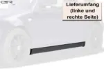 CSR side skirts for VW Golf 4 3-door