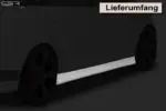 CSR side skirts for Galaxy WA6 all / S-Max all