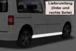 CSR side skirts for VW Caddy 2K, not suitable for Maxi and Cross