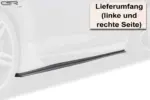 CSR side skirts for Nissan 370z all