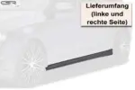 CSR side skirts for Skoda Rapid