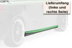 CSR side skirts for Audi A3 8V Sportback / Saloon