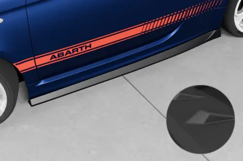 CSR side skirts for Fiat 500 Abarth 595