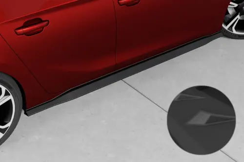CSR side skirts for Opel Corsa F
