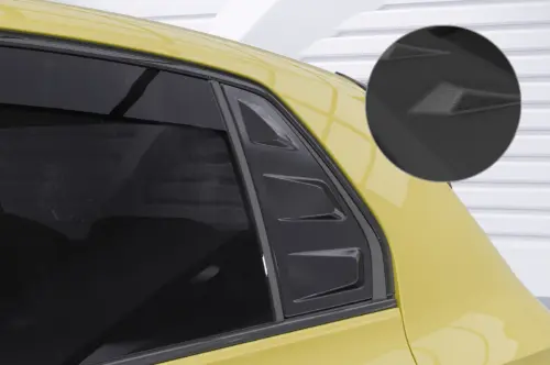 CSR side window covers for VW Golf 8 hatchback