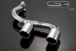 CSR Rear bumper tailpipe set for VW Polo 5 Type 6R