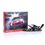 LED daytime running lights (DRL) SMOKE with Osram diodes 10 W 6000 K, 10 modules, kit