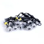 LED daytime running lights (DRL) with Osram diodes 10 W 6000 K, 10 modules, kit