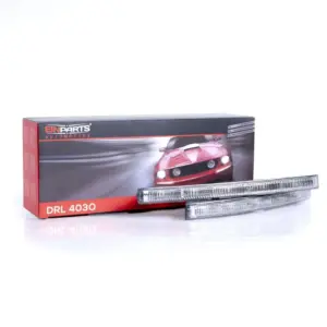 LED daytime running lights (DRL) with Osram diodes 10 W 6000 K, 301 x 19 x 47 mm, kit
