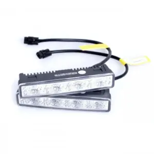LED daytime running lights (DRL) with Osram diodes 8 W 12 V, 125 x 33 x 23 mm, kit