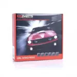 LED daytime running lights (DRL) with Osram diodes 8 W 6000 K, for fog light mounts, kit