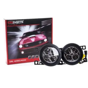 LED daytime running lights (DRL) with Osram diodes 8 W 6000 K, for fog light mounts, kit