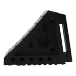 Einparts rubber wheel chock 1.8 t, non-slip, 1 pc