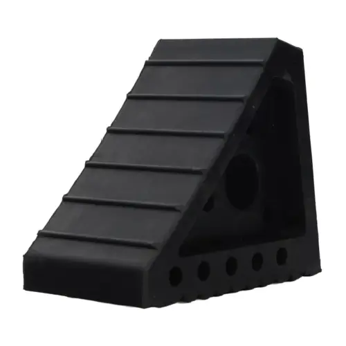 Einparts rubber wheel chock 1.8 t, non-slip, 1 pc