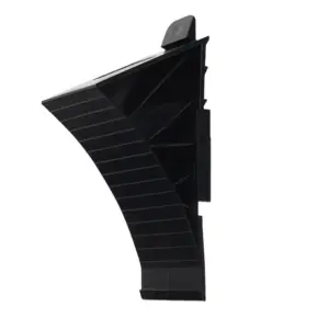 Einparts wheel chock 1.8 t with mounting plate, kit