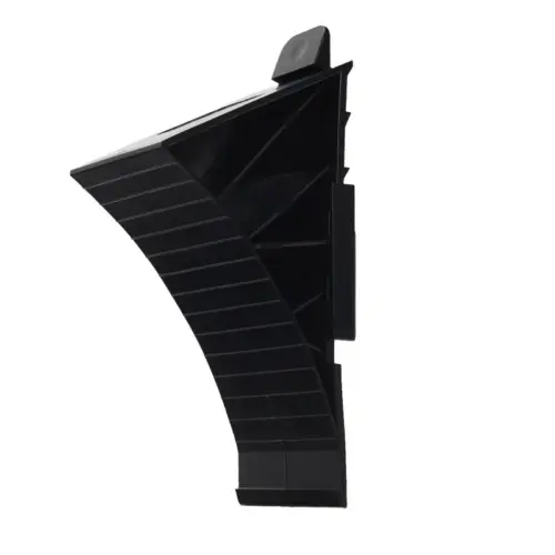 Einparts wheel chock 1.8 t with mounting plate, kit