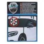 Einparts anti-frost windscreen cover 160 x 110 cm, 1 pc
