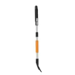 Einparts telescopic snow brush with ice scraper 82–110 cm, brass blade, 1 pc