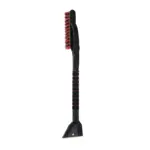 Einparts snow brush with ice scraper 65 cm, red, soft handle, 1 pc