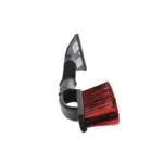 Einparts snow brush with ice scraper 65 cm, red, soft handle, 1 pc