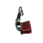 Einparts snow brush with ice scraper 65 cm, black and red, soft handle, 1 pc