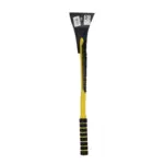 Einparts snow brush with ice scraper 54 cm, black and yellow, two-row bristles, 1 pc