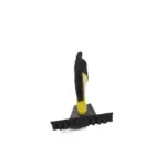 Einparts snow brush with ice scraper 54 cm, black and yellow, two-row bristles, 1 pc