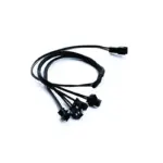 Einparts fibre optic splitter 4-to-1, 1 pc