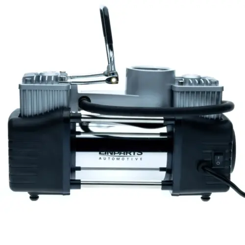 Einparts metal twin-piston compressor 12 V 180 W 150 PSI / 10 bar