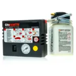 Einparts komplet za popravak guma: kompresor 120 W i brtvilo 450 ml s torbom