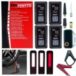 Einparts cordless 3-in-1 compressor with jump start, power bank and LED torch