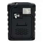 Einparts 12 V 100 W car compressor with LCD and light, 120 PSI, 22 l/min