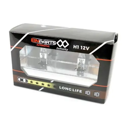 Einparts halogen bulbs H1 12 V 55 W 3000 K, pair