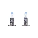 Einparts halogen bulbs H1 12 V 55 W 5000 K, pair