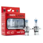 Einparts halogen bulbs H4 12 V 60/55 W 5000 K, pair