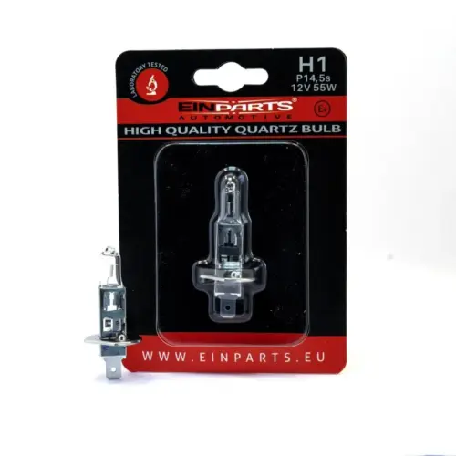 Einparts halogena žarulja H1 12 V 55 W 3000 K, 1 kom