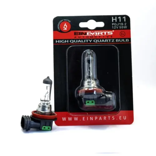 Einparts halogen bulb H11 12 V 55 W 3000 K, 1 pc
