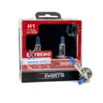 Einparts halogen bulbs H1 12 V 55 W 5000 K, pair