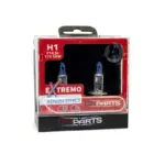 Einparts halogen bulbs H1 12 V 55 W 5000 K, pair