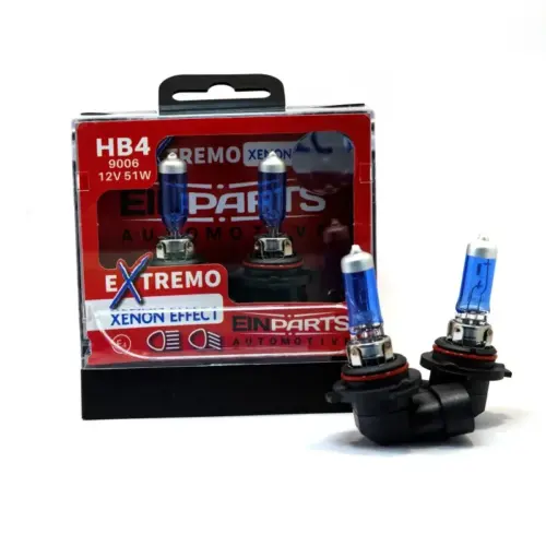 Einparts halogen bulbs HB4 12 V 55 W 5000 K, pair