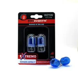 Einparts halogene žarulje W21W 12 V 21 W 6000 K, par