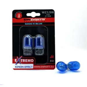 Einparts halogene žarulje W21/5W 12 V 21/5 W 5000 K, par