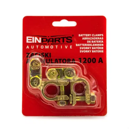Einparts universal battery terminal clamps 9–32 V