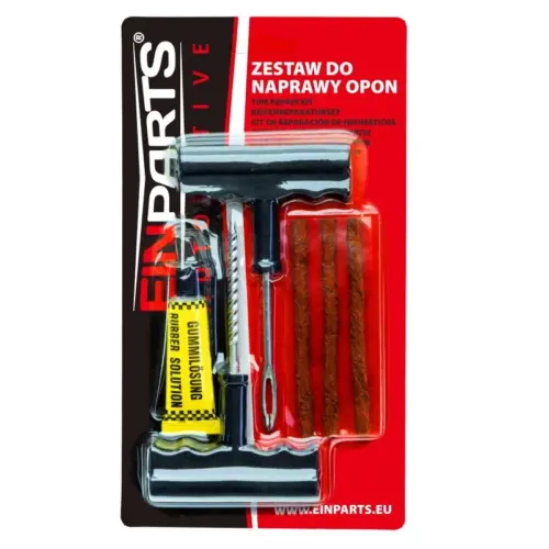 Einparts 6-piece tyre repair kit with cords (3 × 10 cm)