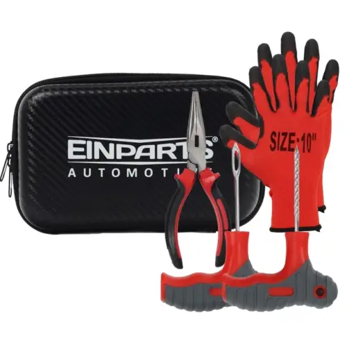 Einparts 10-piece tubeless tyre repair kit, 5 cords and pliers