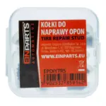 Einparts compact tyre repair screw (vulcanising screw) set, 10 pcs