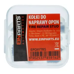 Einparts compact tyre repair screw (vulcanising screw) set, 10 pcs