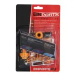 Einparts windscreen repair kit with 4-suction-cup applicator