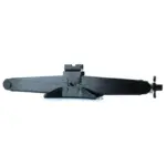 Einparts 2 t scissor jack with swivel head, ratchet wrench and gloves