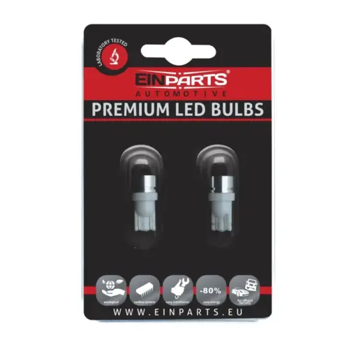 Einparts LED žarulje W5W 6000 K 1x SMD 7080, par